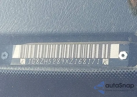 1999 Saturn Sl1 z USA, uszkodzony, nr VIN 1G8ZH5289XZ168171